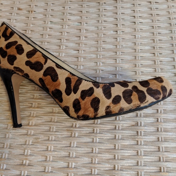 Max Studio Snazzy Animal Print Heels - Picture 2 of 4
